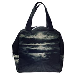 Dark Night Landscape Scene Boxy Hand Bag by dflcprintsclothing