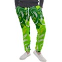 Folk flowers pattern Floral surface design Seamless pattern Men s Jogger Sweatpants View1