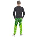 Folk flowers pattern Floral surface design Seamless pattern Men s Jogger Sweatpants View2