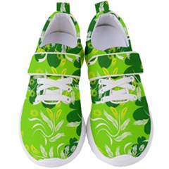 Folk Flowers Pattern Floral Surface Design Seamless Pattern Women s Velcro Strap Shoes by Eskimos