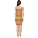 Retro Mod Mad Plaid Summer Tie Front Dress View2