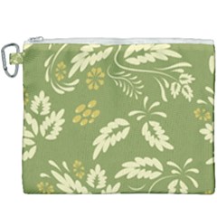 Folk Flowers Pattern Floral Surface Design Seamless Pattern Canvas Cosmetic Bag (xxxl) by Eskimos