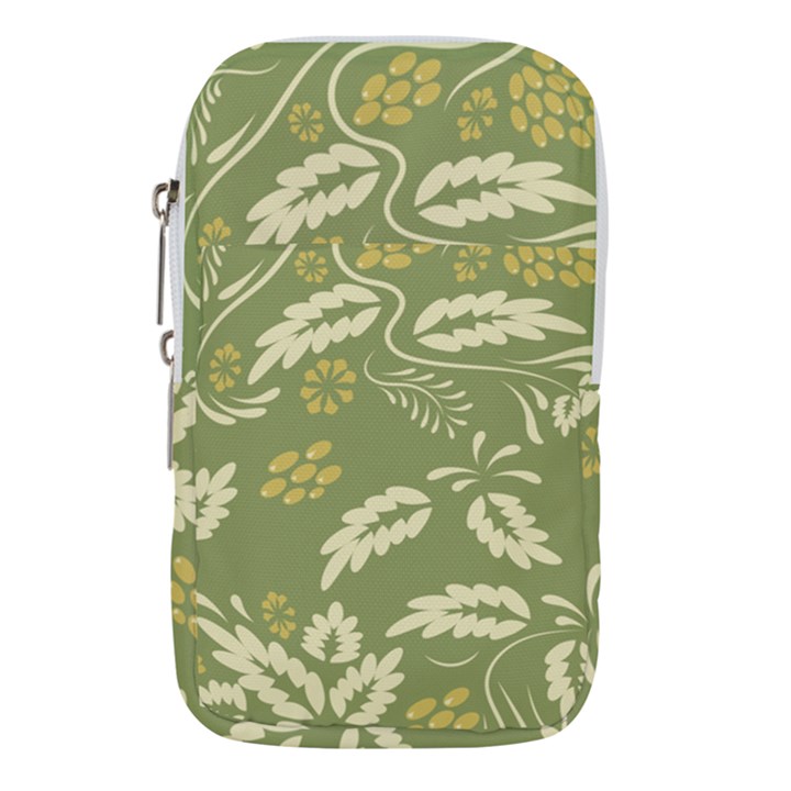 Folk flowers pattern Floral surface design Seamless pattern Waist Pouch (Large)