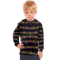 Candle Lights In Warm Cozy Festive Style Kids  Hooded Pullover View1