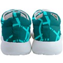 Teal Broken Mens Athletic Shoes View4