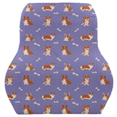 Cute Corgi Dogs Car Seat Back Cushion  by SychEva