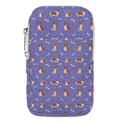 Cute Corgi Dogs Waist Pouch (large) by SychEva