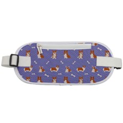 Cute Corgi Dogs Rounded Waist Pouch by SychEva