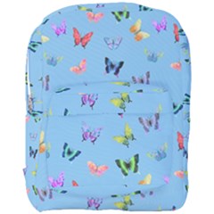 Multicolored Butterflies Whirl Full Print Backpack by SychEva