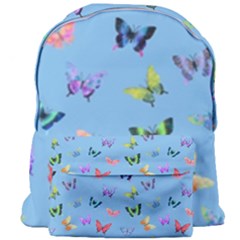 Multicolored Butterflies Whirl Giant Full Print Backpack by SychEva