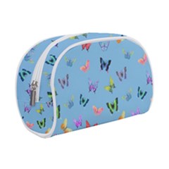 Multicolored Butterflies Whirl Make Up Case (small) by SychEva