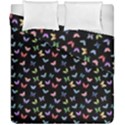 Bright And Beautiful Butterflies Duvet Cover Double Side (California King Size) View1