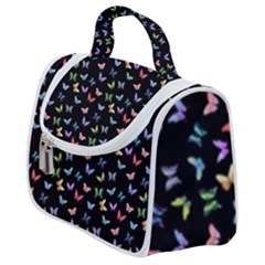 Bright And Beautiful Butterflies Satchel Handbag by SychEva