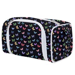 Bright And Beautiful Butterflies Toiletries Pouch by SychEva