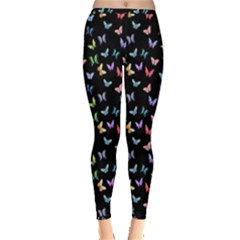 Bright And Beautiful Butterflies Inside Out Leggings by SychEva