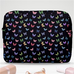 Bright And Beautiful Butterflies Make Up Pouch (large) by SychEva