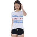 Zouk Chicago Short Sleeve Foldover Tee View1