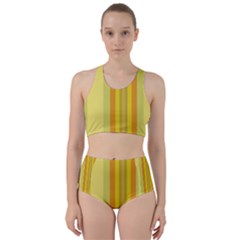 Not So Mellow Yellow Racer Back Bikini Set by themeaniestore