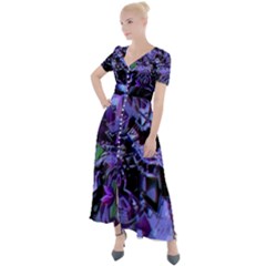 Uncanny Button Up Short Sleeve Maxi Dress by MRNStudios