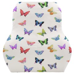 Cute Bright Butterflies Hover In The Air Car Seat Back Cushion  by SychEva