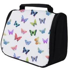 Cute Bright Butterflies Hover In The Air Full Print Travel Pouch (big) by SychEva