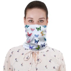 Cute Bright Butterflies Hover In The Air Face Covering Bandana (adult) by SychEva