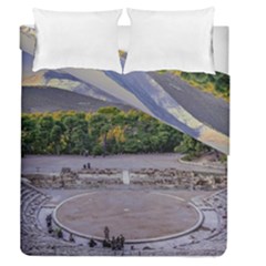 Epidaurus Theater, Peloponnesse, Greece Duvet Cover Double Side (queen Size) by dflcprintsclothing