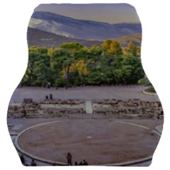 Epidaurus Theater, Peloponnesse, Greece Car Seat Velour Cushion  by dflcprintsclothing