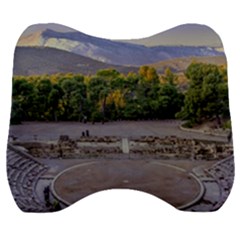 Epidaurus Theater, Peloponnesse, Greece Velour Head Support Cushion by dflcprintsclothing