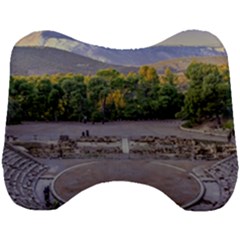 Epidaurus Theater, Peloponnesse, Greece Head Support Cushion by dflcprintsclothing