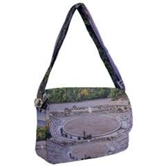 Epidaurus Theater, Peloponnesse, Greece Courier Bag by dflcprintsclothing