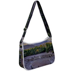 Epidaurus Theater, Peloponnesse, Greece Zip Up Shoulder Bag by dflcprintsclothing