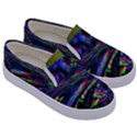 Unadjusted Tv Screen Kids  Canvas Slip Ons View3