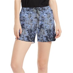 Marble Texture Top View Runner Shorts by dflcprintsclothing