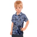 Marble Texture Top View Kids  Polo Tee View1