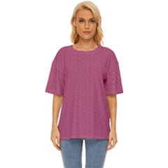 Far Out Fuchsia Oversized Basic Tee