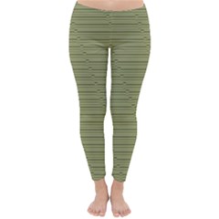 Groovy Green Noise Classic Winter Leggings by themeaniestore