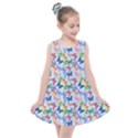 Beautiful Bright Butterflies Are Flying Kids  Summer Dress View1