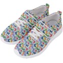 Beautiful Bright Butterflies Are Flying Men s Velcro Strap Shoes View2