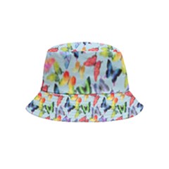 Beautiful Bright Butterflies Are Flying Inside Out Bucket Hat (kids) by SychEva