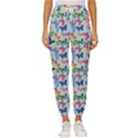 Beautiful Bright Butterflies Are Flying Cropped Drawstring Pants View1