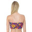 Gay Pride Rainbow Floral Paisley Bandeau Top View2