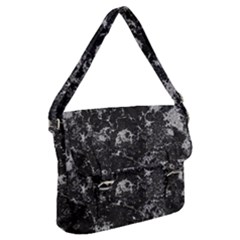 Dark Marble Camouflage Texture Print Buckle Messenger Bag by dflcprintsclothing