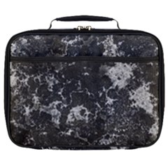 Dark Marble Camouflage Texture Print Full Print Lunch Bag by dflcprintsclothing