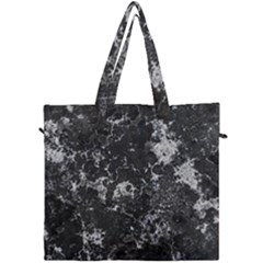 Dark Marble Camouflage Texture Print Canvas Travel Bag by dflcprintsclothing