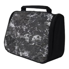 Dark Marble Camouflage Texture Print Full Print Travel Pouch (small) by dflcprintsclothing