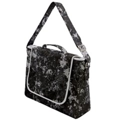 Dark Marble Camouflage Texture Print Box Up Messenger Bag by dflcprintsclothing