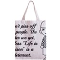 Don t Pi$$ Off Old People Zipper Classic Tote Bag View1