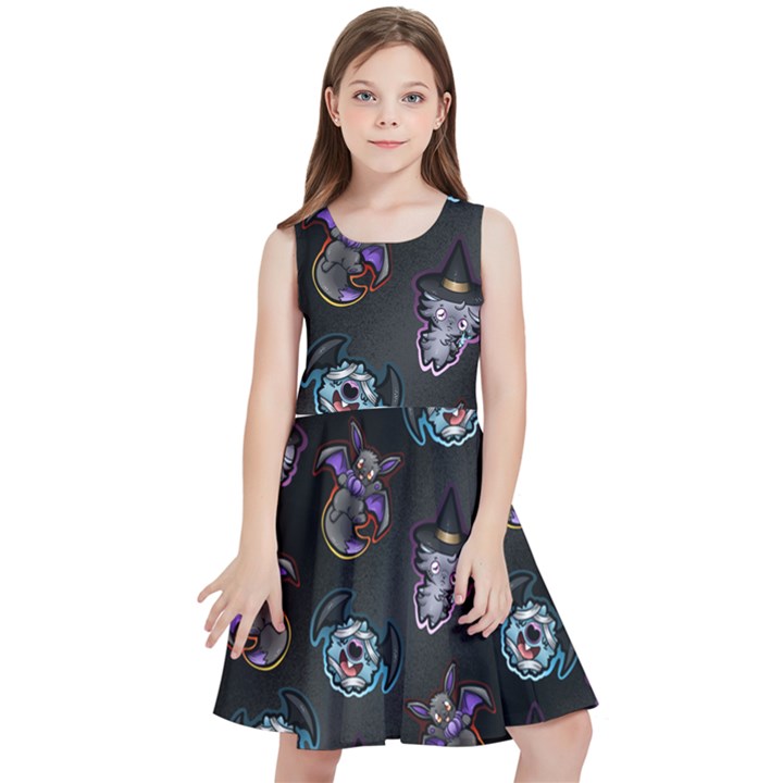 halloween fun! Kids  Skater Dress