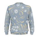 Folk flowers pattern Floral surface design Seamless pattern Men s Sweatshirt View2